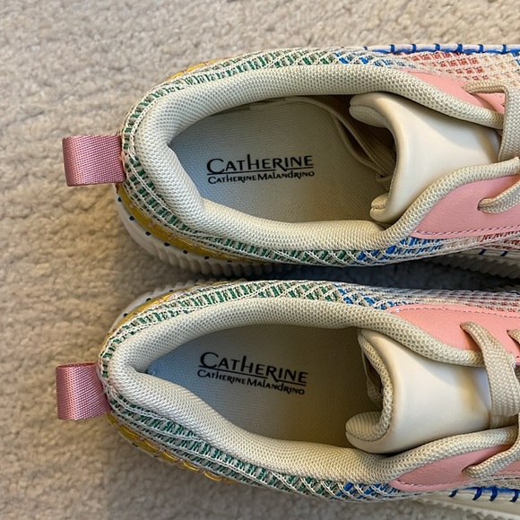 Catherine By Catherine Malandrino Color Block Sneakers Women’s 9.5 Multicolor - Picture 4 of 8